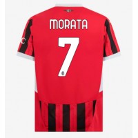 Maglie da calcio AC Milan Alvaro Morata #7 Prima Maglia 2024-25 Manica Corta